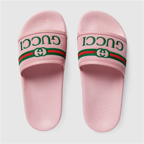 gucci that girl|girls Gucci sliders.